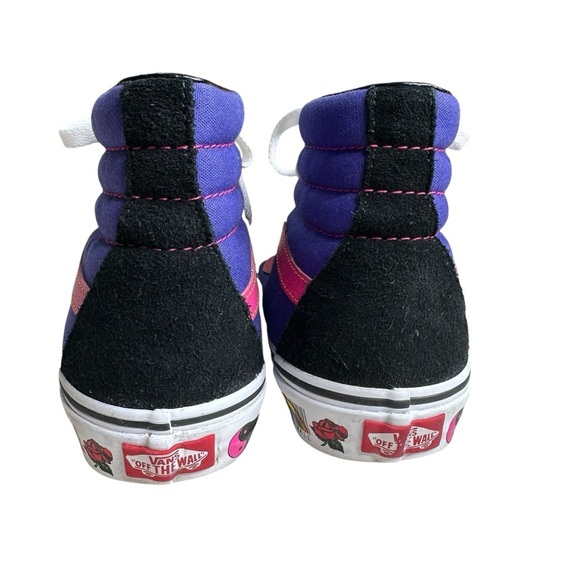 Vans Sk8 Hi-Top “Disruptive" Purple/Pink/ Black Women’s Sz 7.5 - Picture 8 of 11